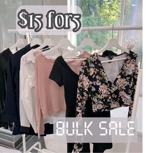 Blind box Bulk women clothes $15 for 5 pieces with free gifts